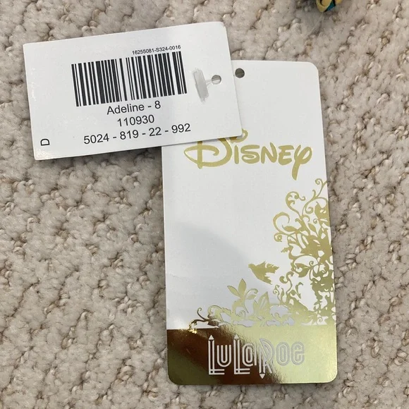 NWT LuLaRoe Adeline Girls Size 8- Winnie the Pooh Dress - Picture 7 of 7